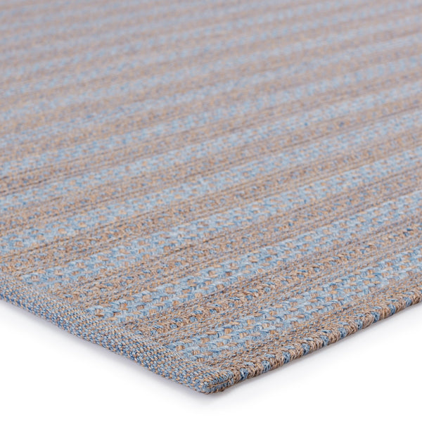 BRO03 Brontide - Jaipur Living Topsail Indoor/ Outdoor Striped Area Rug - Modern Rug Importers