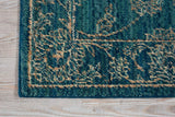 Nourison 2020 NR202 Teal Persian Indoor Rug