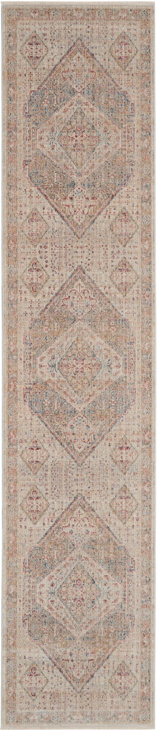 Nourison Homestead HMS03 Beige/Grey Farmhouse & Country Indoor Rug