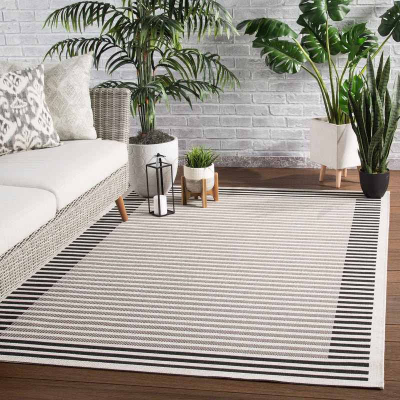 CAM05 Catamaran - Jaipur Living Fathom Indoor/ Outdoor Striped Area Rug - Modern Rug Importers