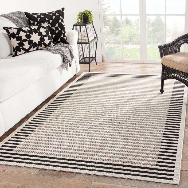 CAM05 Catamaran - Jaipur Living Fathom Indoor/ Outdoor Striped Area Rug - Modern Rug Importers