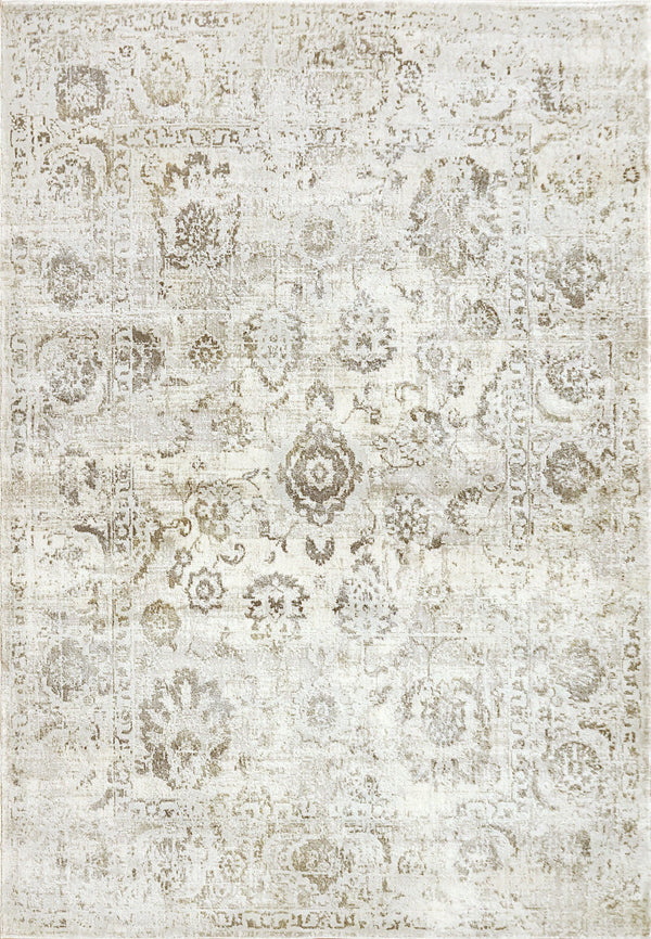 CASTILLA 3530-190 IVORY/GREY - Modern Rug Importers