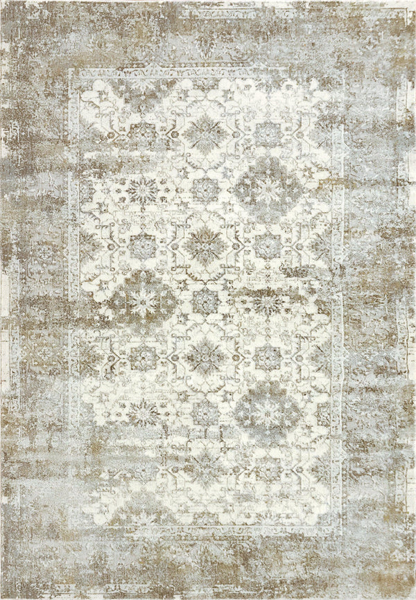 CASTILLA 3534-109 CREAM/SILVER - Modern Rug Importers