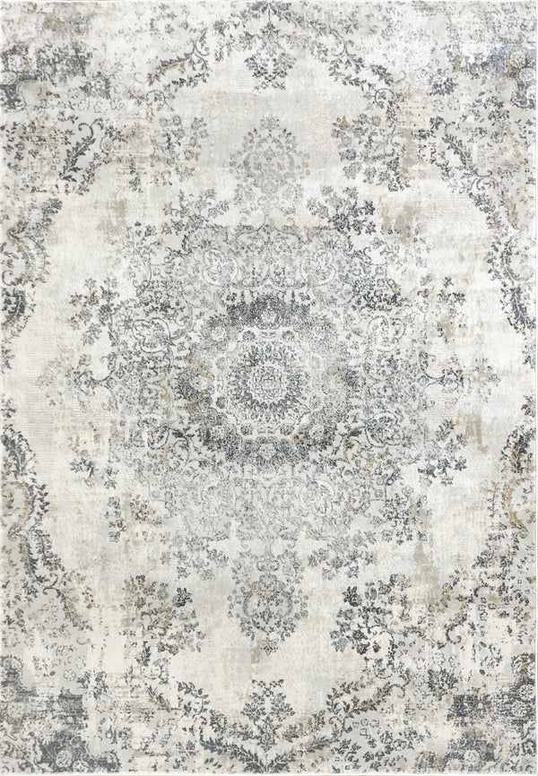 CASTILLA 3558-950 GREY/BLUE - Modern Rug Importers