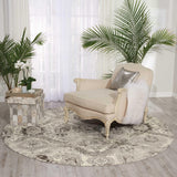 Nourison Twilight TWI03 Ivory/Grey Tribal Indoor Rug