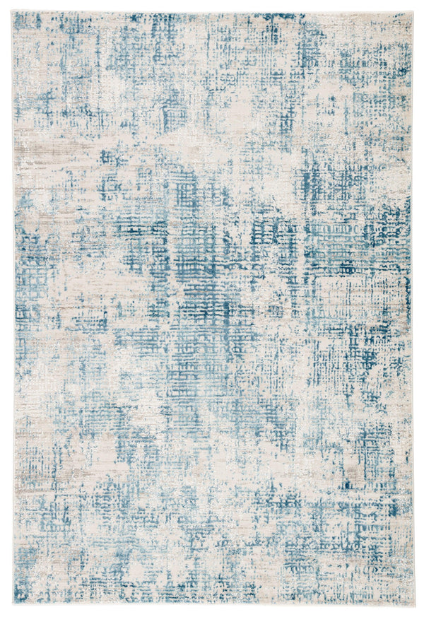 Jaipur Living Eero Abstract Blue/ Ivory Area Rug - Modern Rug Importers