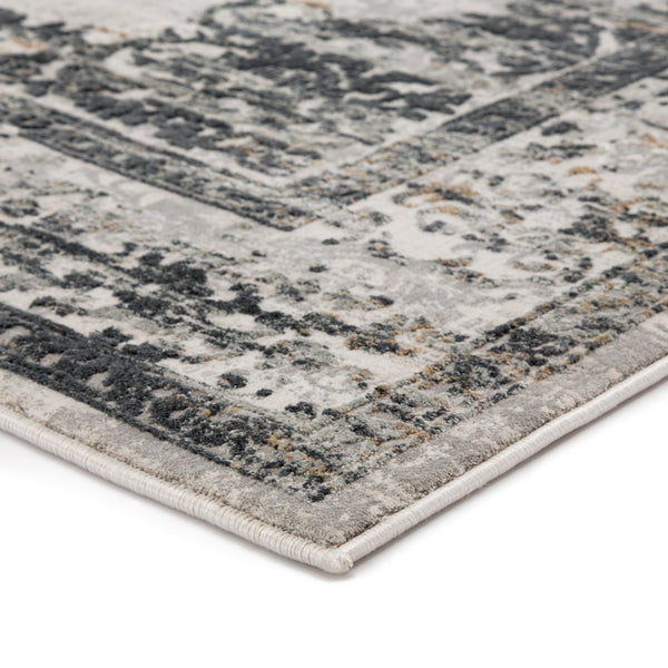 Jaipur Living Talia Medallion Gray/ Ivory Area Rug - Modern Rug Importers