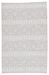 Jaipur Living Ismene Indoor/ Outdoor Trellis Light Gray/ White Area Rug - Modern Rug Importers