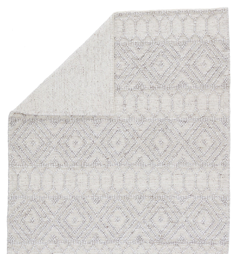 Jaipur Living Ismene Indoor/ Outdoor Trellis Light Gray/ White Area Rug - Modern Rug Importers