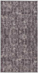 Nicole Curtis Machine Washable Series SR107 Mocha Modern Indoor Rug