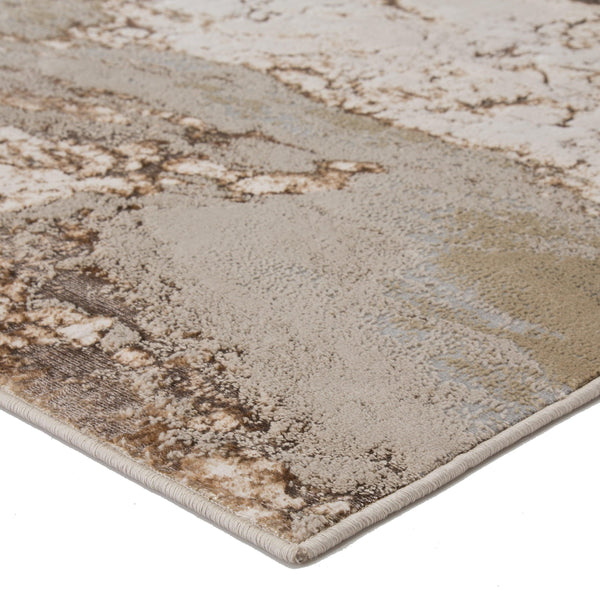 Jaipur Living Cisco Abstract Gray/ Brown Area Rug - Modern Rug Importers