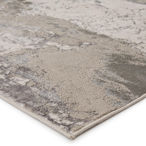 Jaipur Living Cisco Abstract Gray Area Rug - Modern Rug Importers