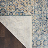 Nourison Lustrous Weave LUW02 Blue/Ivory Floral Indoor Rug