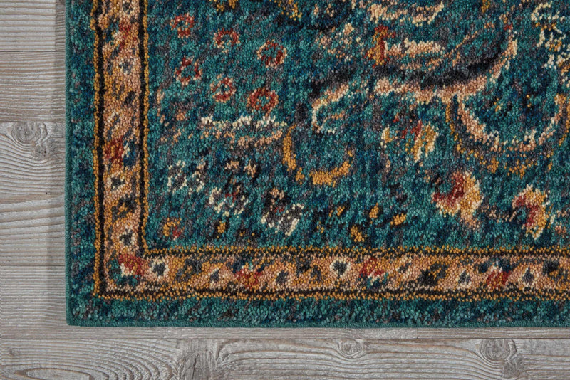 Nourison 2020 NR204 Teal Persian Indoor Rug