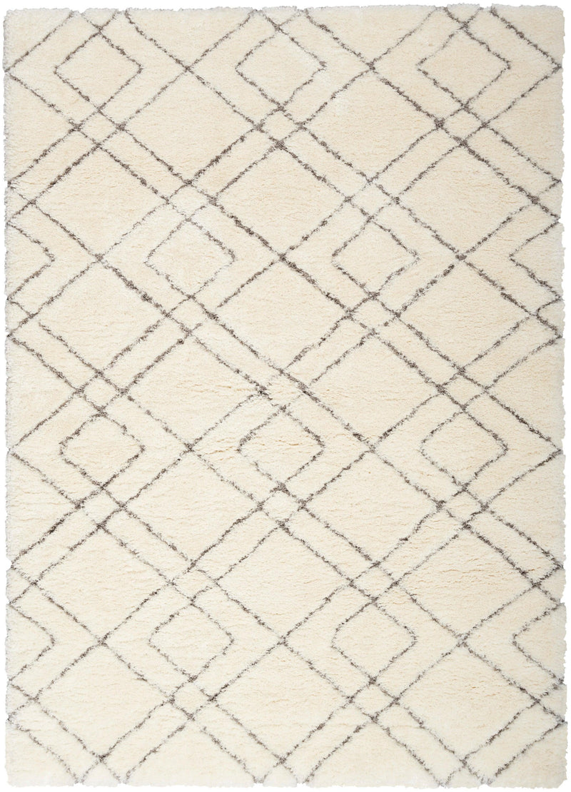 Nourison Dreamy Shag DRS07 Ivory Modern & Contemporary Indoor Rug