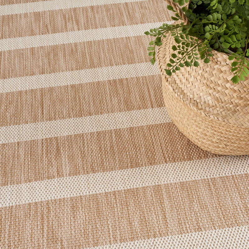 Nourison Positano POS03 Beige Ivory Modern Rug