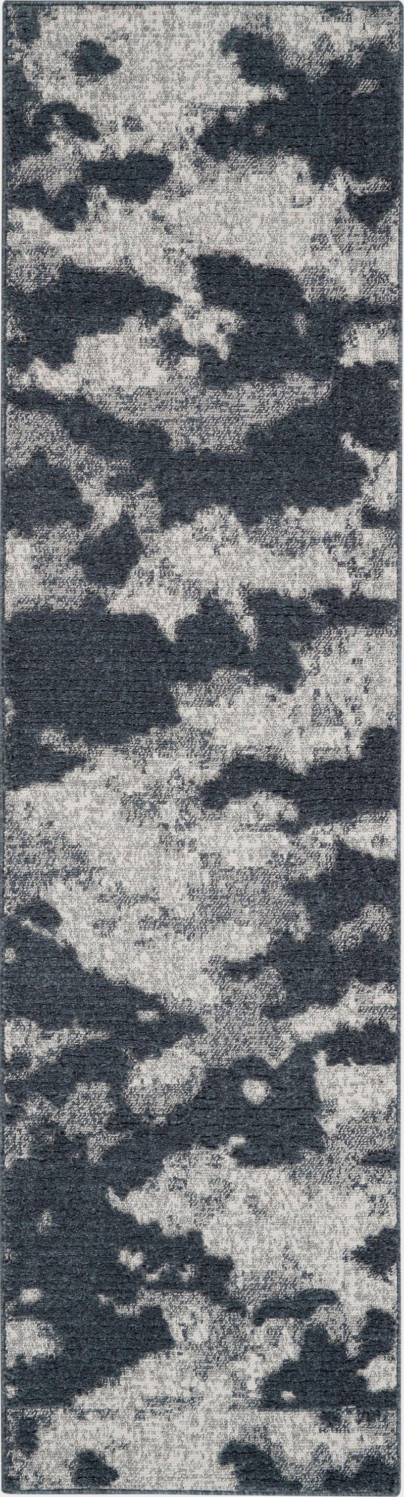 Nourison Zermatt ZER01 Blue/Grey Contemporary Indoor Rug