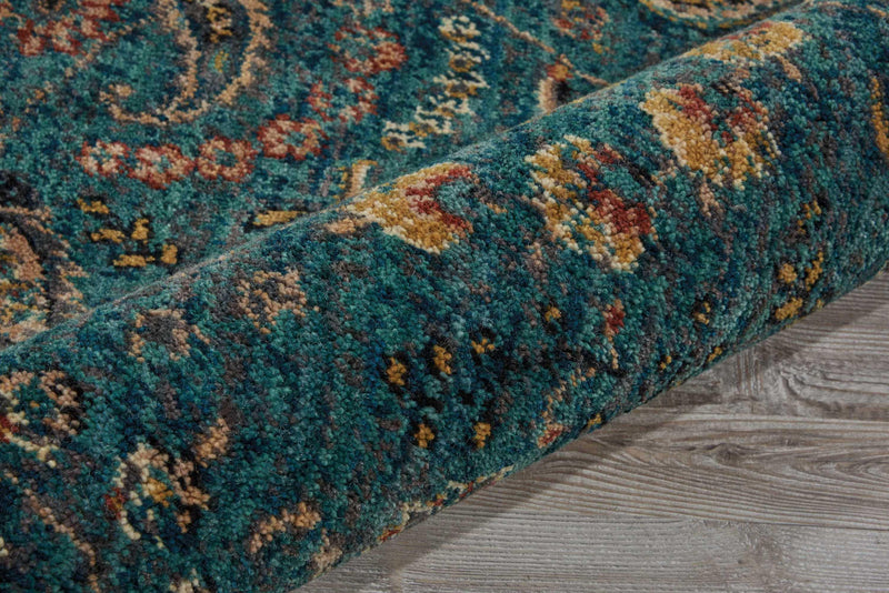 Nourison 2020 NR204 Teal Persian Indoor Rug