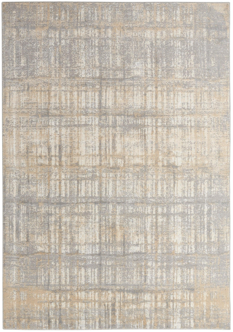 Calvin Klein Ck005 Enchanting ECH05 Grey/Ivory Modern & Contemporary Indoor Rug