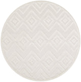 Nourison Versatile NRV01 Ivory White Modern Rug