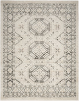 Nourison Serenity Home SRH01 Ivory Grey Vintage Indoor Rug