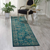 Nourison 2020 NR202 Teal Persian Indoor Rug