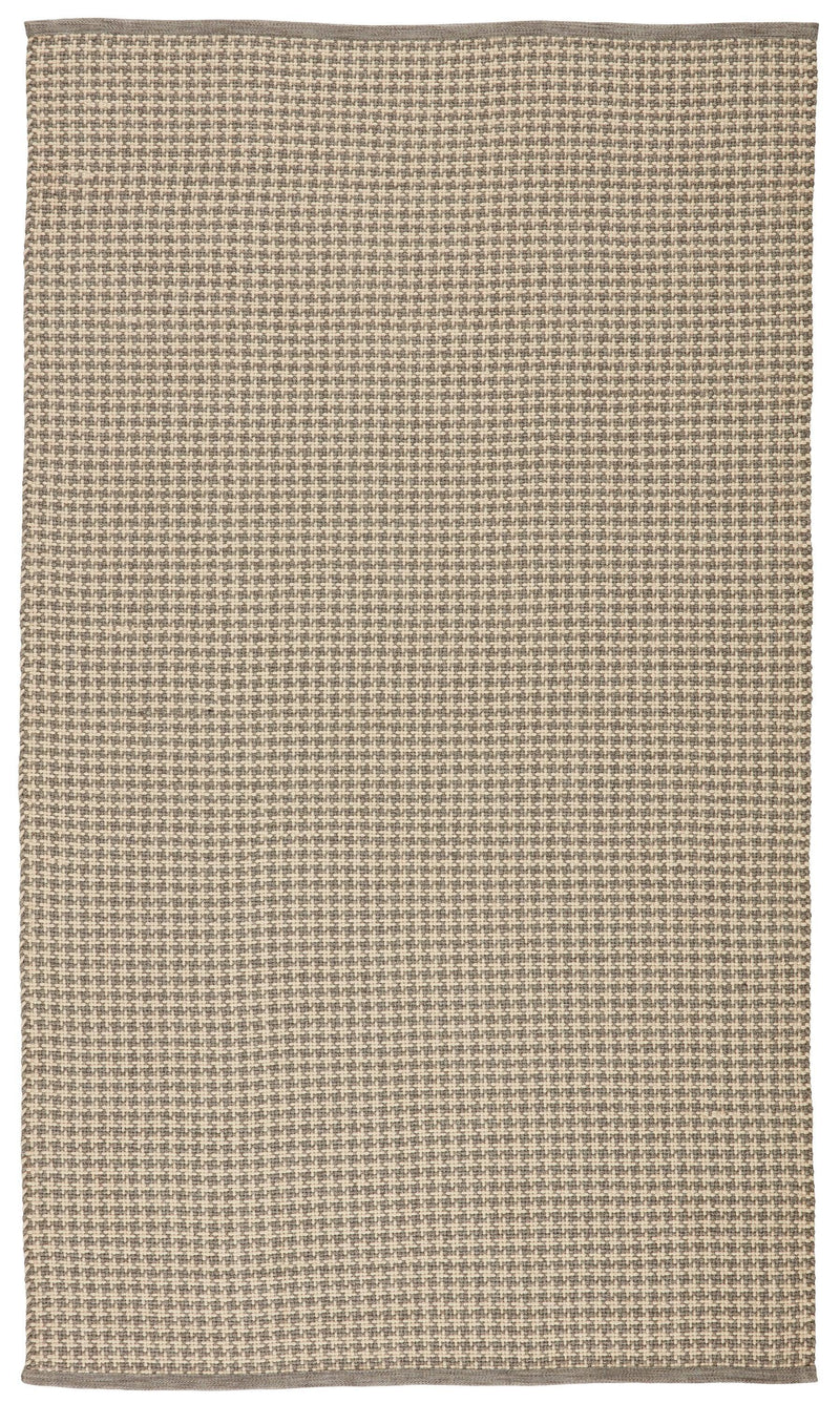 Jaipur Living Houndz Indoor/ Outdoor Trellis Light Gray/ Cream Area Rug - Modern Rug Importers