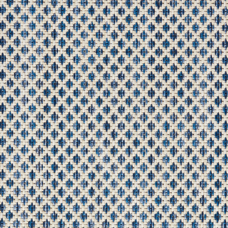 Nourison Courtyard COU01 Ivory Blue Outdoor Indoor/Outdoor Rug