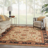 Nourison Living Treasures LI04 Ivory/Black Persian Indoor Rug