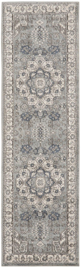 Nourison Quarry QUA07 Grey Ivory Vintage Indoor Rug