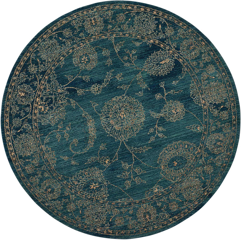 Nourison 2020 NR202 Teal Persian Indoor Rug