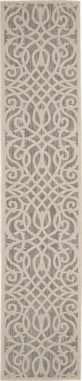 Nourison Cozumel CZM04 Grey Outdoor Indoor/Outdoor Rug