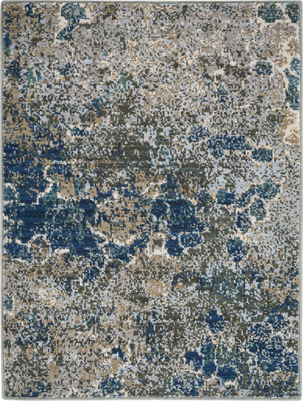 Nourison Artworks ATW02 Blue/Grey Artistic Indoor Rug