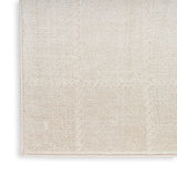 Nourison Serenity Home SRH05 Ivory Cream Modern Indoor Rug