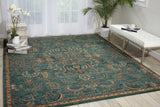 Nourison 2020 NR204 Teal Persian Indoor Rug