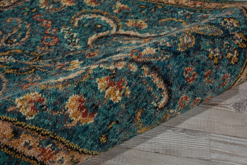 Nourison 2020 NR204 Teal Persian Indoor Rug