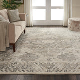 Nourison Fusion FSS11 Cream/Grey Vintage Indoor Rug