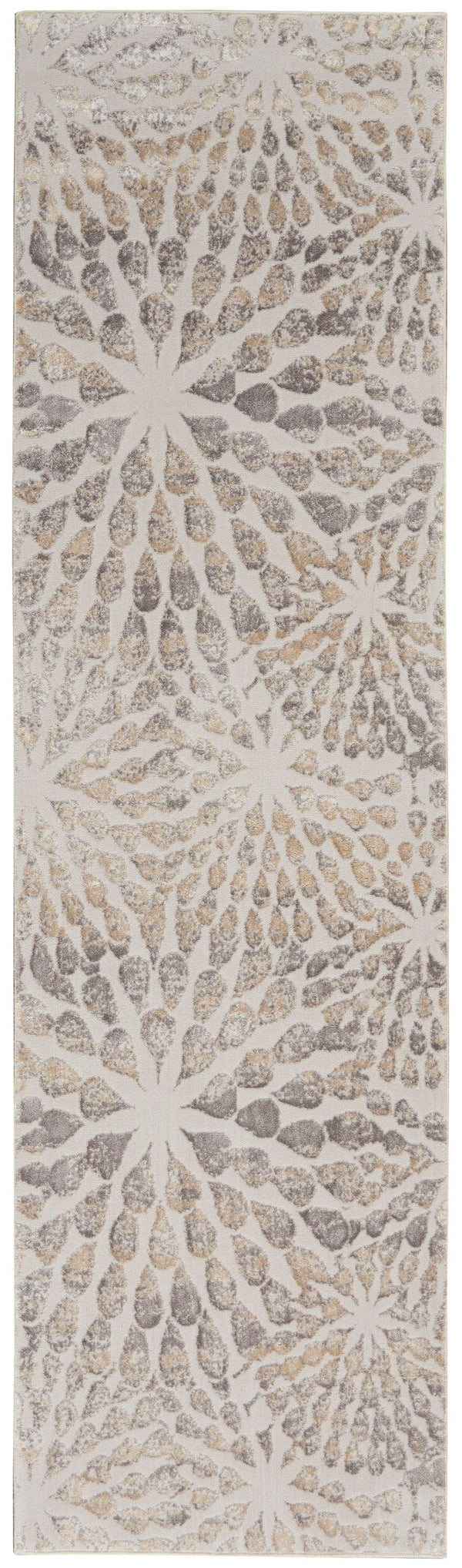 Nourison Silky Textures SLY07 Ivory/Beige Indoor Rug