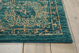 Nourison 2020 NR202 Teal Persian Indoor Rug