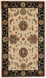 Nourison Living Treasures LI04 Ivory/Black Persian Indoor Rug