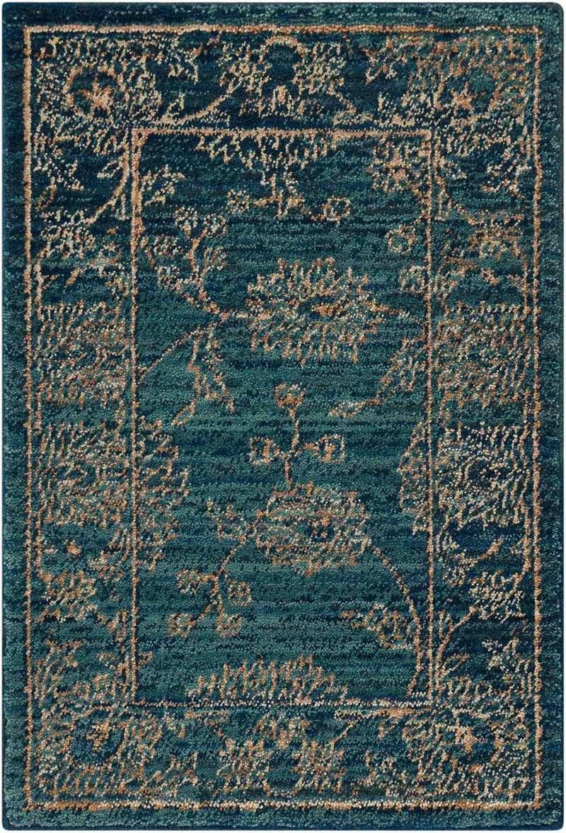 Nourison 2020 NR202 Teal Persian Indoor Rug