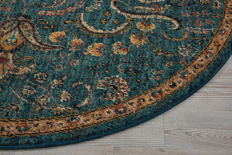 Nourison 2020 NR204 Teal Persian Indoor Rug