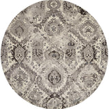 Nourison Twilight TWI03 Ivory/Grey Tribal Indoor Rug