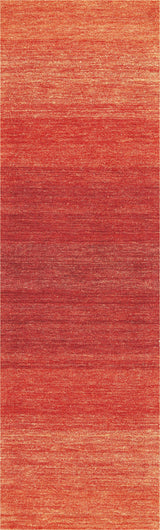 Calvin Klein Linear Glow GLO01 Sumac Indoor Rug