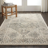 Nourison Fusion FSS11 Cream/Grey Vintage Indoor Rug