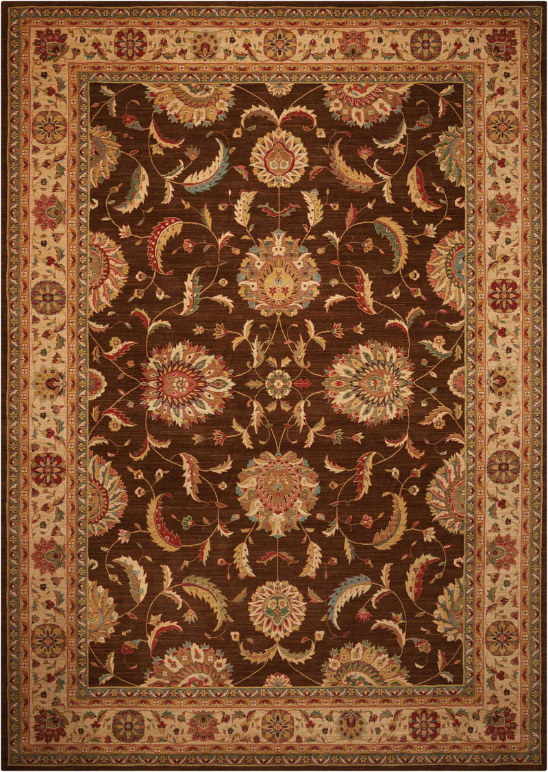 Nourison Living Treasures LI04 Brown Persian Indoor Rug