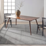 Calvin Klein Ck023 Balance BLN01 Grey/Ivory Modern & Contemporary Indoor Rug