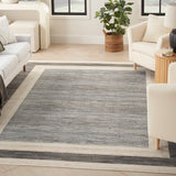 Nourison Serenity Home SRH07 Grey Ivory Modern Indoor Rug