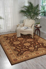 Nourison Living Treasures LI04 Brown Persian Indoor Rug