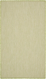 Nourison Courtyard COU01 Ivory Green Outdoor Indoor/Outdoor Rug